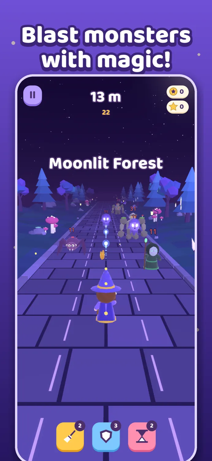 Tiny Mage: Endless Run screenshot 1