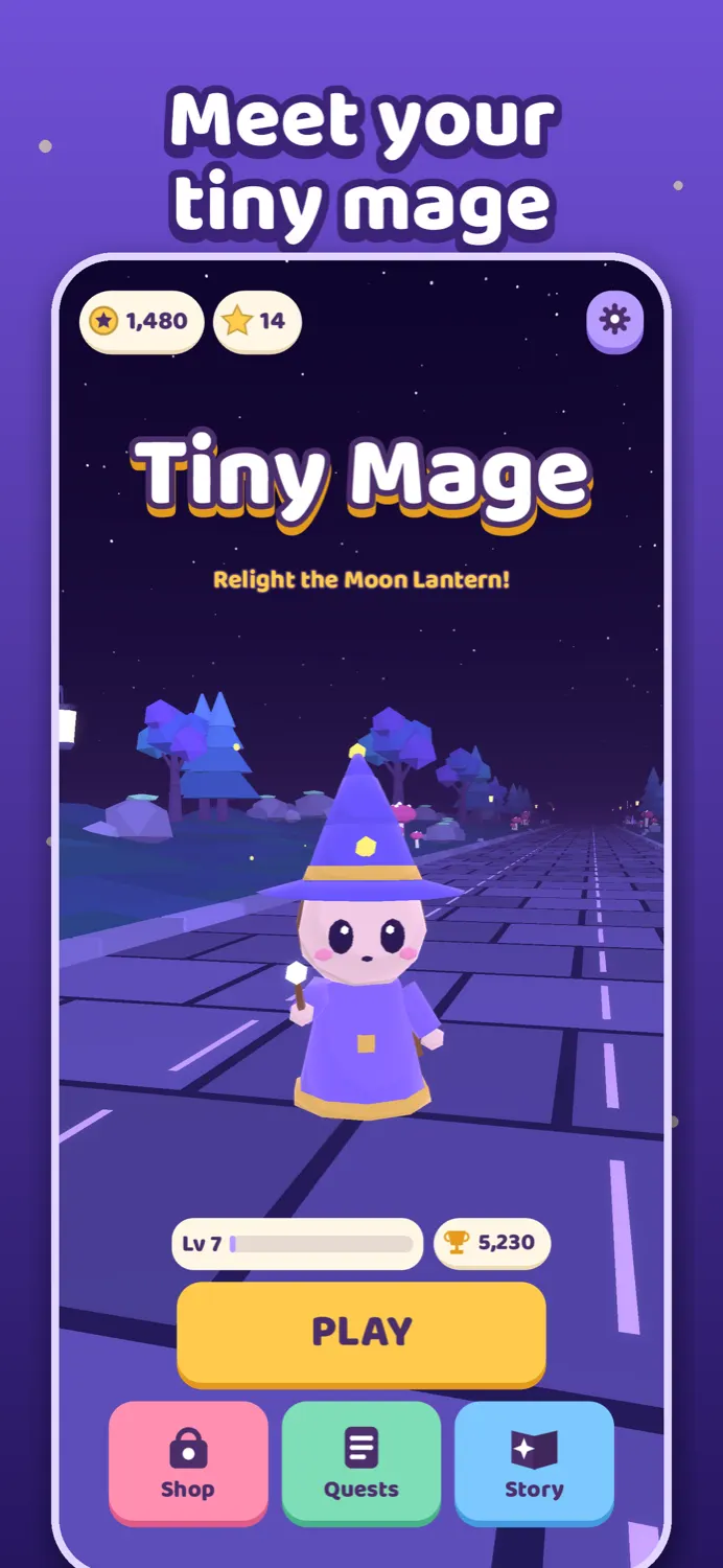 Tiny Mage: Endless Run screenshot 2