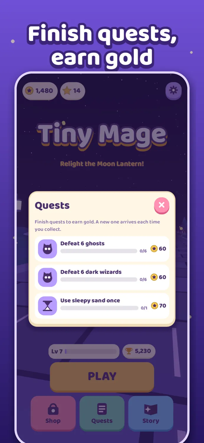 Tiny Mage: Endless Run screenshot 7