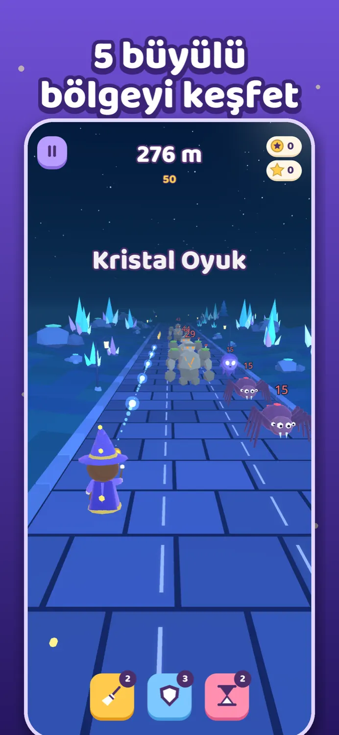 Tiny Mage: Endless Run screenshot 3 (TR)