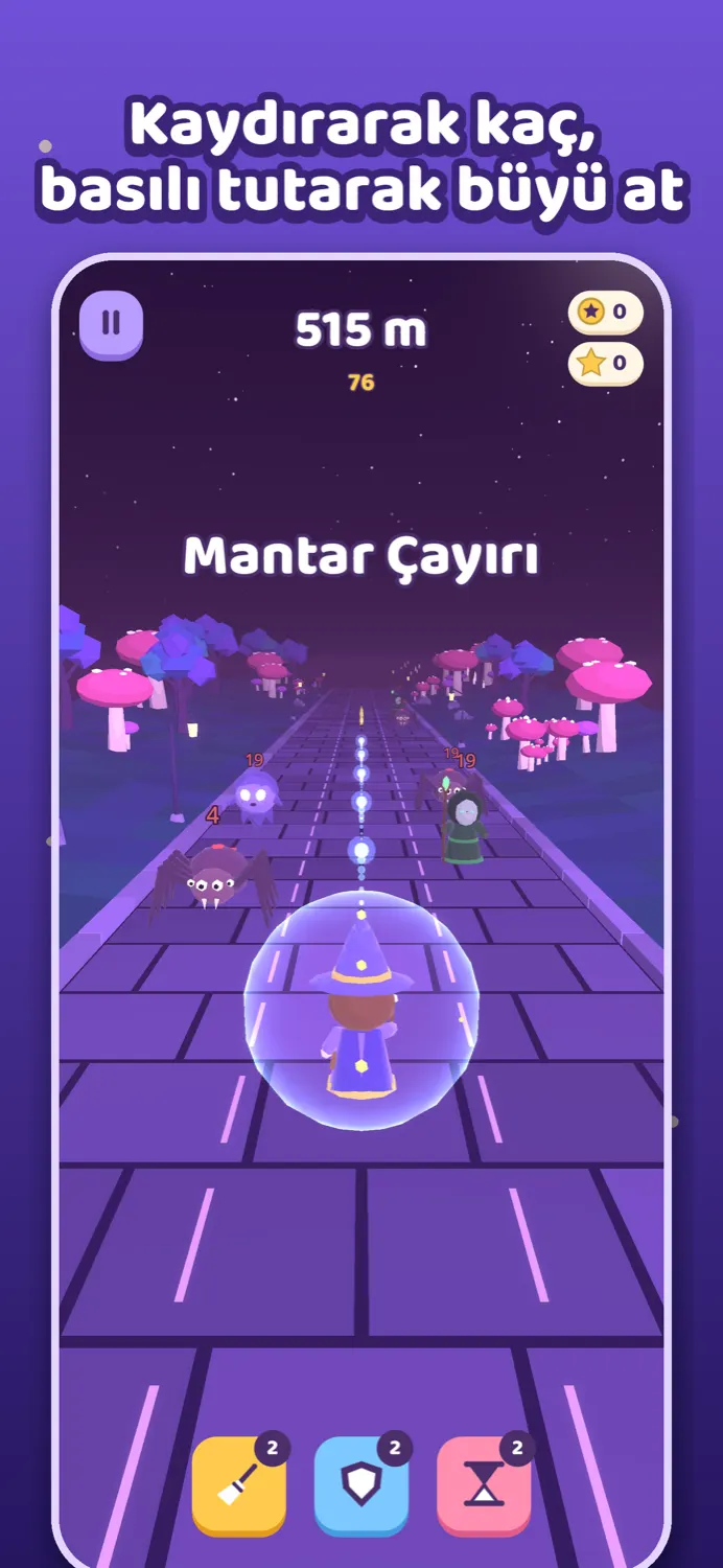 Tiny Mage: Endless Run screenshot 4 (TR)