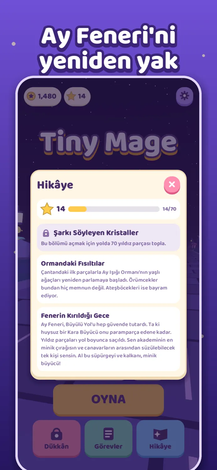 Tiny Mage: Endless Run screenshot 6 (TR)