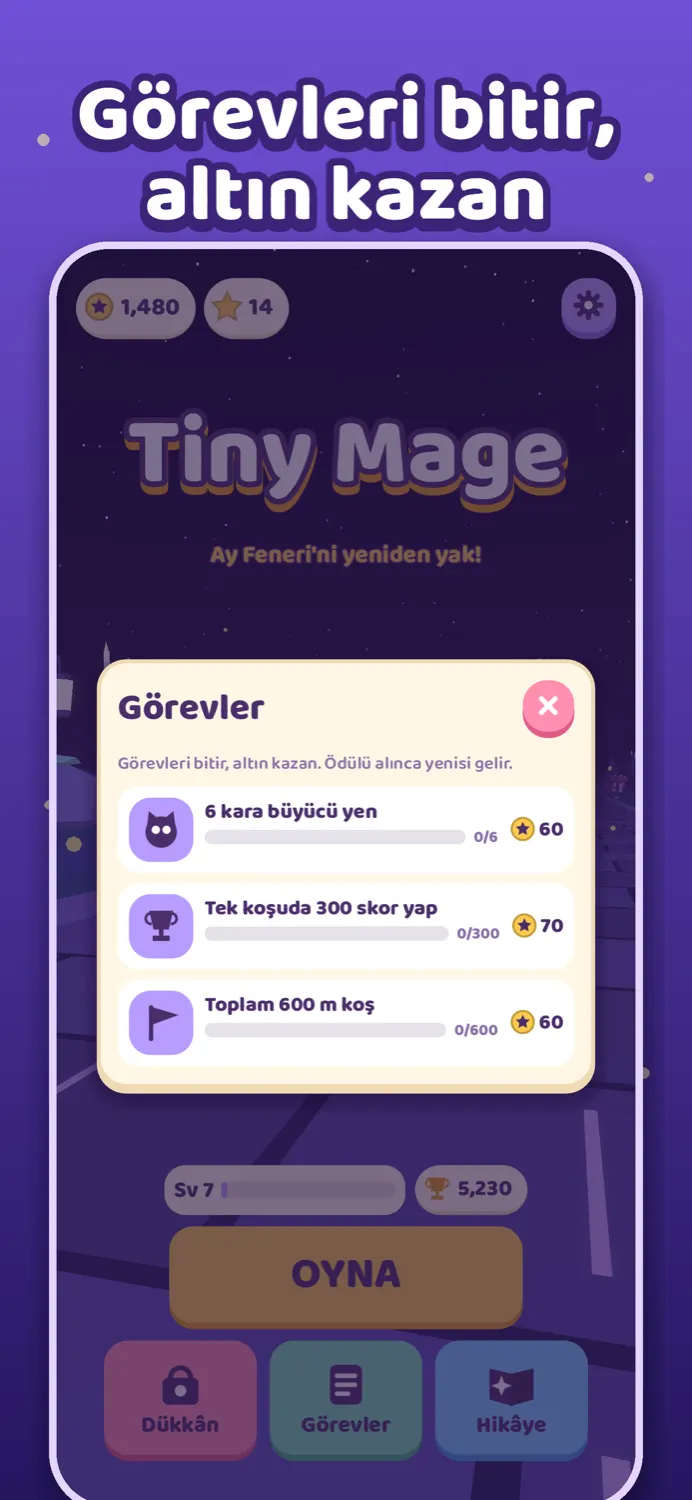 Tiny Mage: Endless Run screenshot 7 (TR)